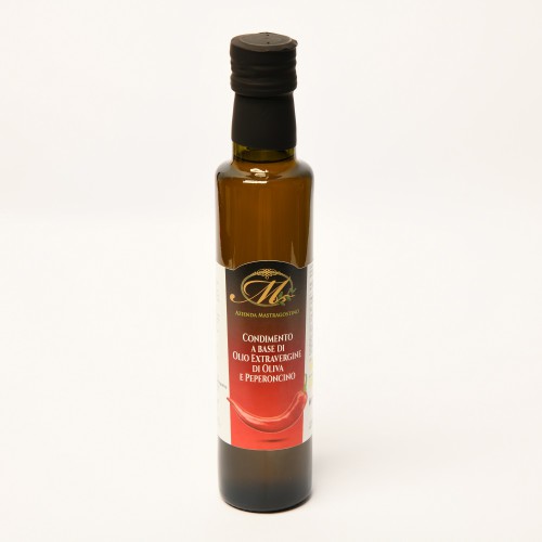 condimento a base di olio evo e peperoncino - 250 ml