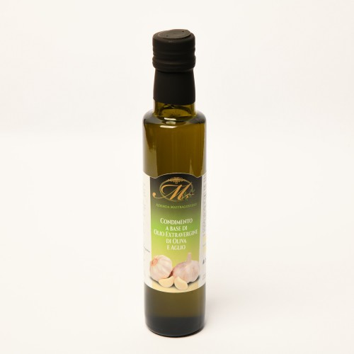 condimento a base di olio evo e all'aglio - 250 ml